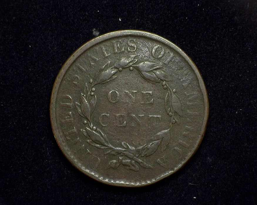 1819 Large Cent Coronet F Close date - US Coin