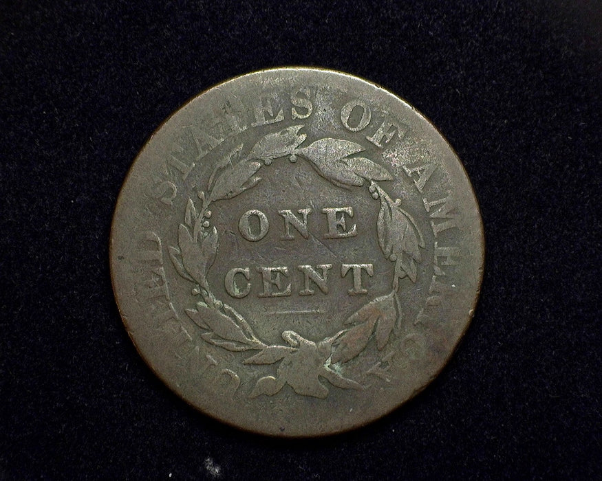 1820 Large Cent Coronet G Medium date curl in 2 - US Coin