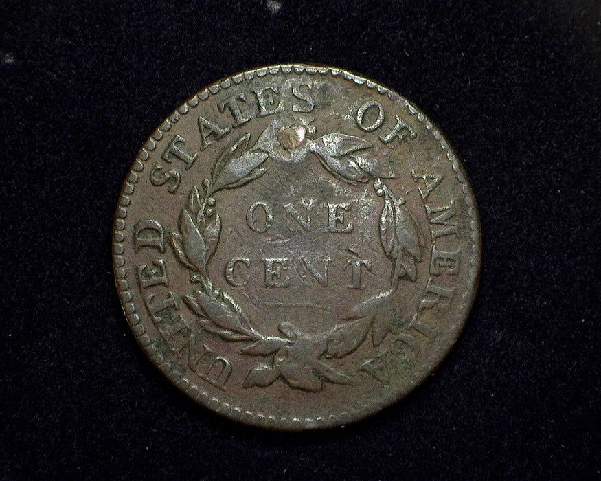 1821 Large Cent Coronet F - US Coin