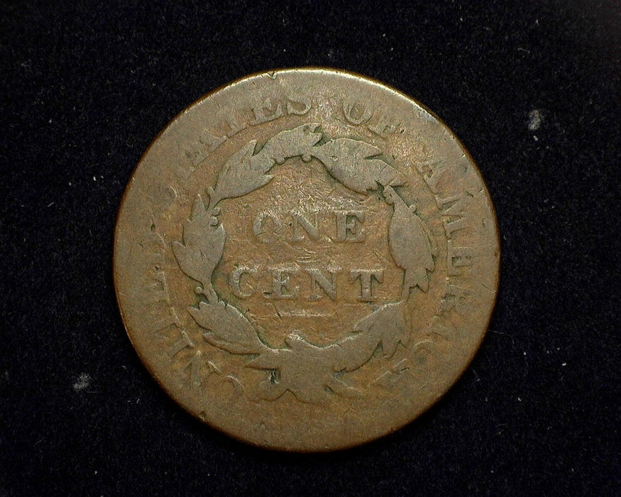 1825 Large Cent Coronet AG Small A's - US Coin