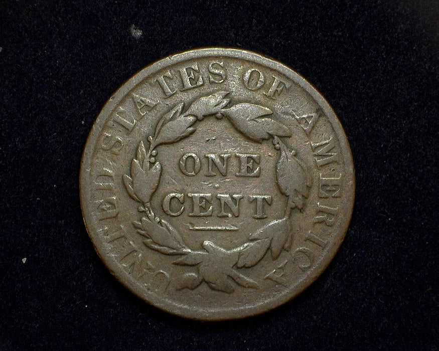 1830 Large Cent Coronet VG/F Medium letters - US Coin