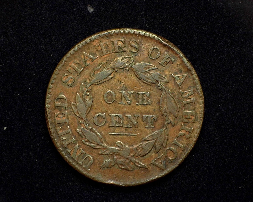 1830 Large Cent Coronet F Medium letters - US Coin