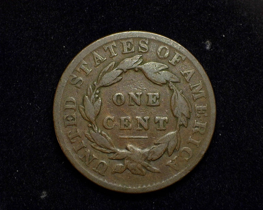 1832 Large Cent Coronet F Medium letters - US Coin