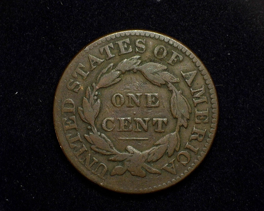 1832 Large Cent Coronet F Large letters - US Coin