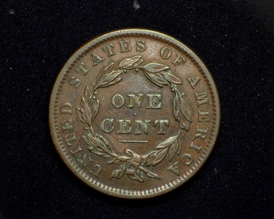 1837 Large Cent Matron VF/XF Head 38 - US Coin