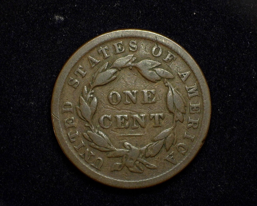 1839/36 Large Cent Matron VG - US Coin