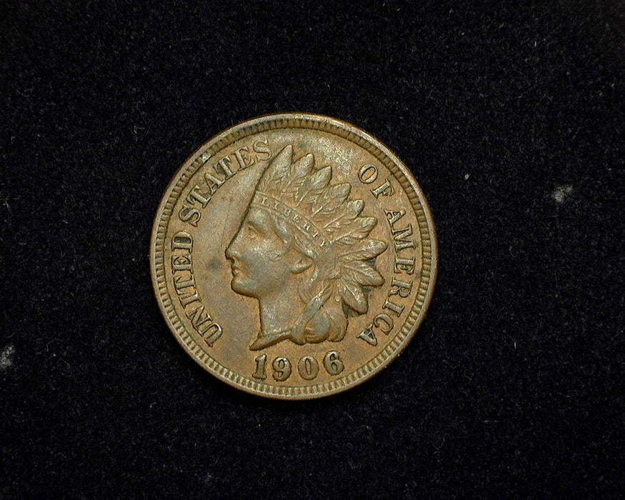 1906 Indian Head Penny/Cent XF - US Coin