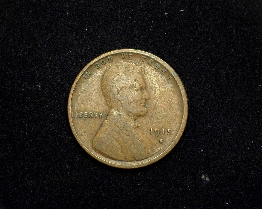 1915 S Lincoln Wheat Penny/Cent VG - US Coin