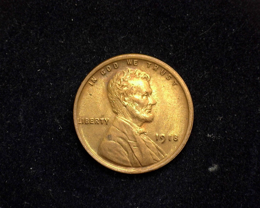 1918 Lincoln Wheat Penny/Cent AU - US Coin