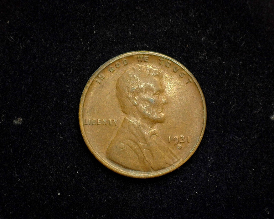 1931 S Lincoln Wheat Penny/Cent XF - US Coin