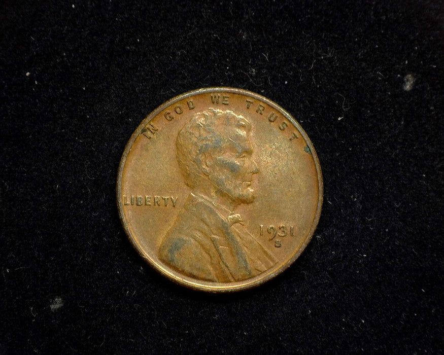 1931 S Lincoln Wheat Penny/Cent XF - US Coin