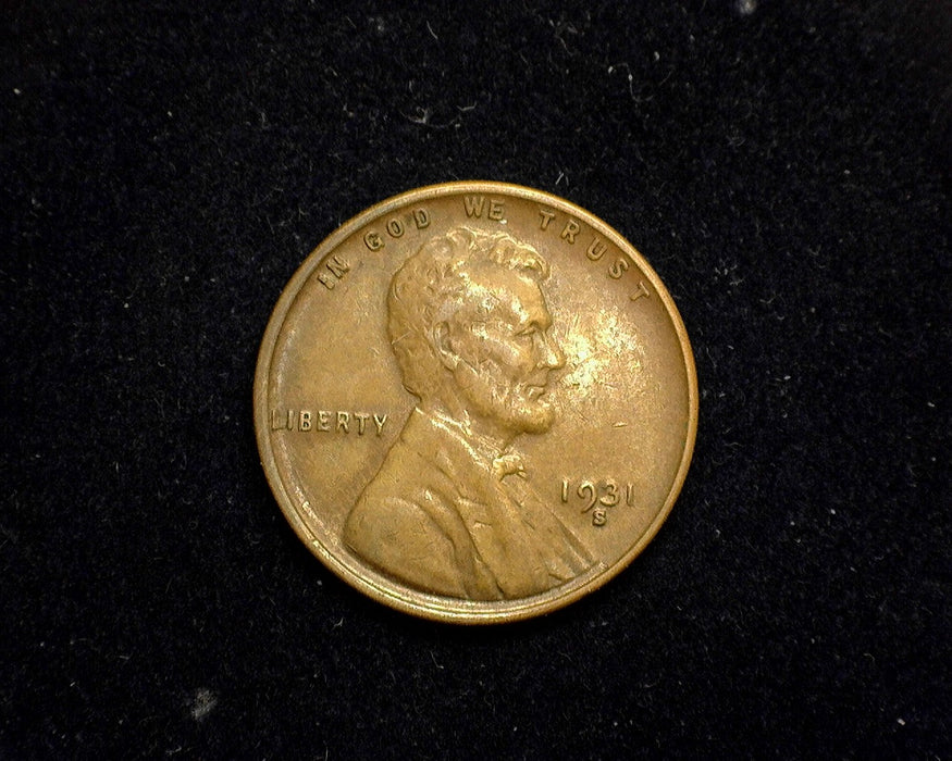 1931 S Lincoln Wheat Penny/Cent XF - US Coin