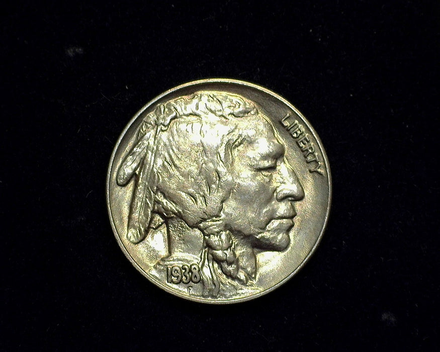 1938 D Buffalo Nickel BU Choice - US Coin