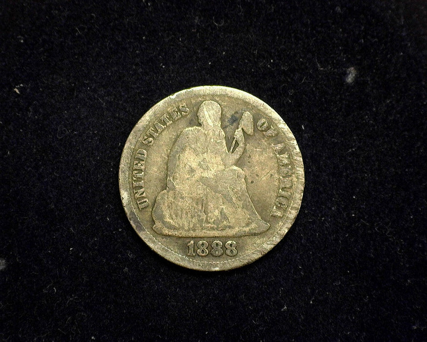 1887 S Liberty Seated Dime G - US Coin