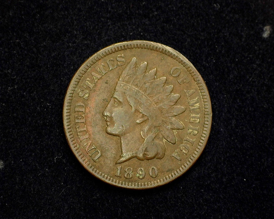 1890 Indian Head Penny/Cent VF - US Coin