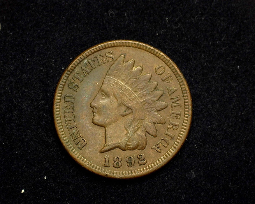 1892 Indian Head Penny/Cent VF/XF - US Coin