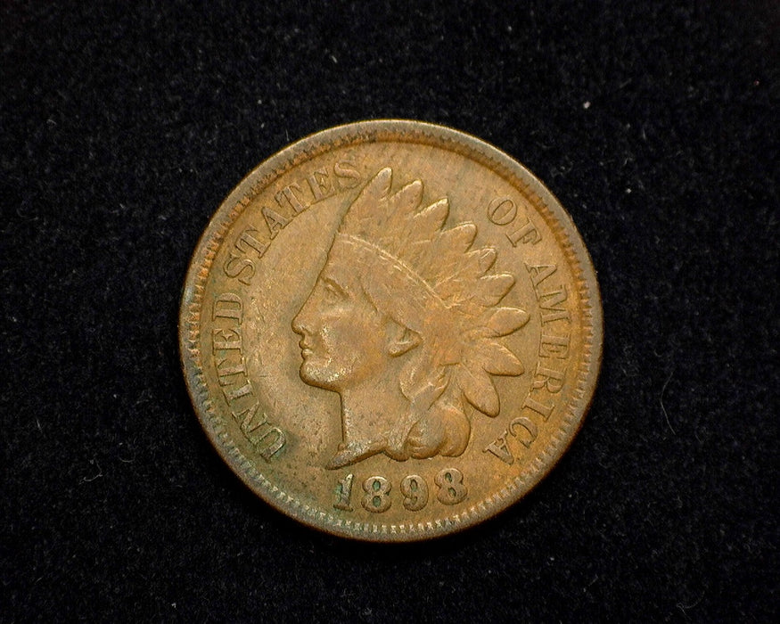 1898 Indian Head Penny/Cent VF - US Coin