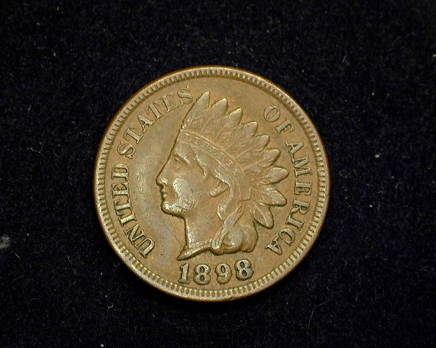 1898 Indian Head Penny/Cent XF - US Coin