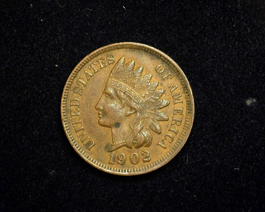 1902 Indian Head Penny/Cent XF - US Coin