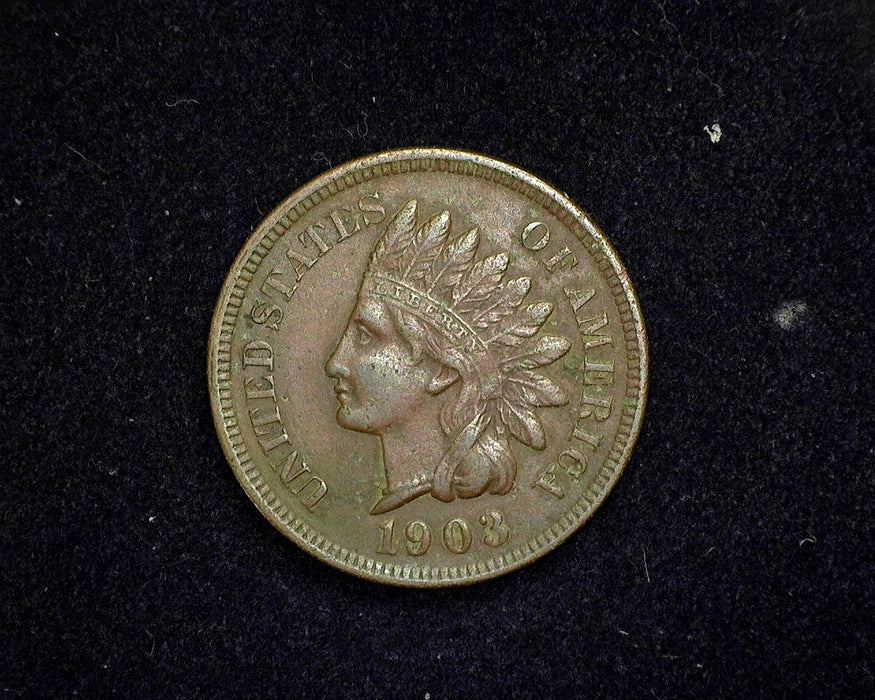 1903 Indian Head Penny/Cent XF - US Coin