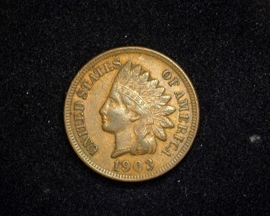 1903 Indian Head Penny/Cent XF - US Coin