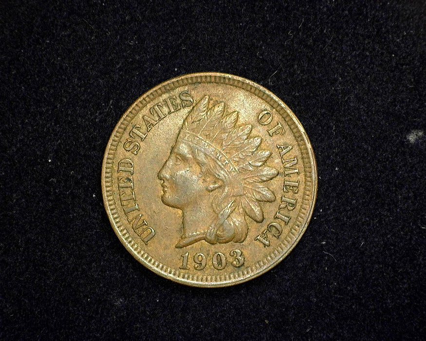 1903 Indian Head Penny/Cent XF - US Coin