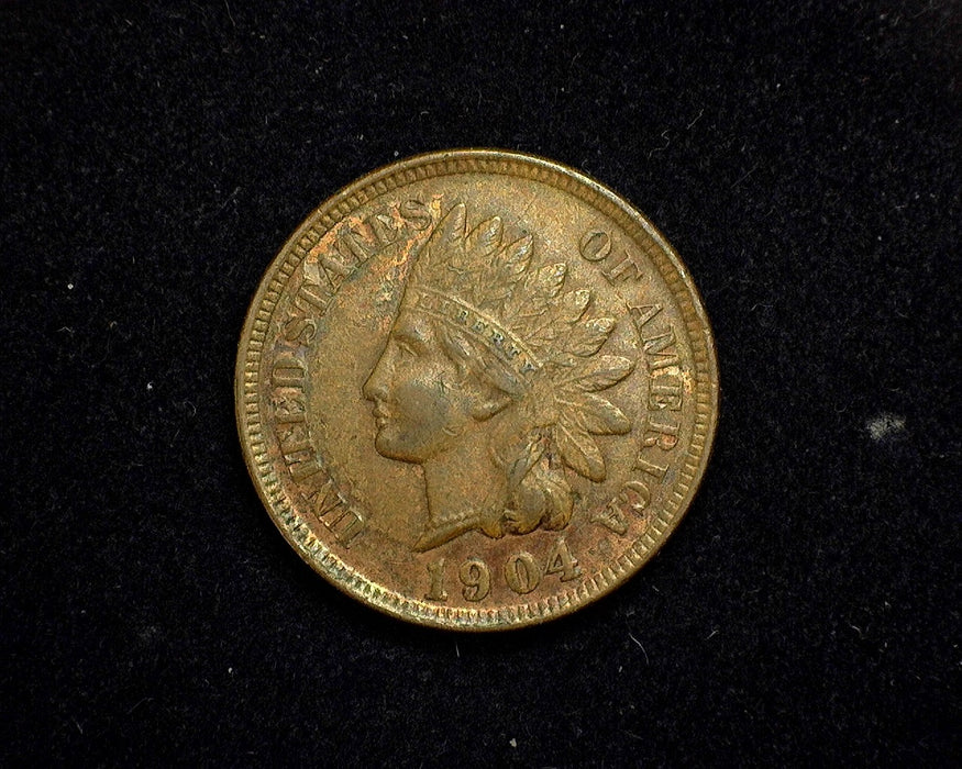 1904 Indian Head Penny/Cent AU - US Coin