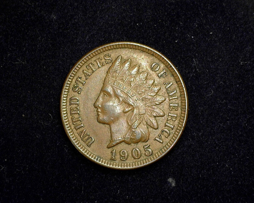 1905 Indian Head Penny/Cent XF - US Coin