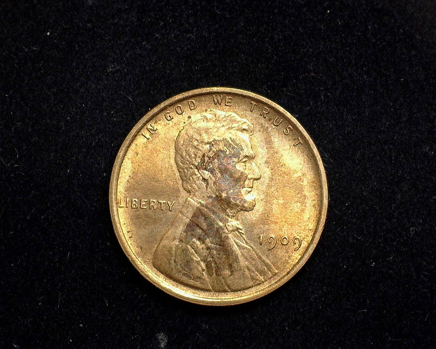 1909 Lincoln Wheat Penny/Cent BU MS63 - US Coin