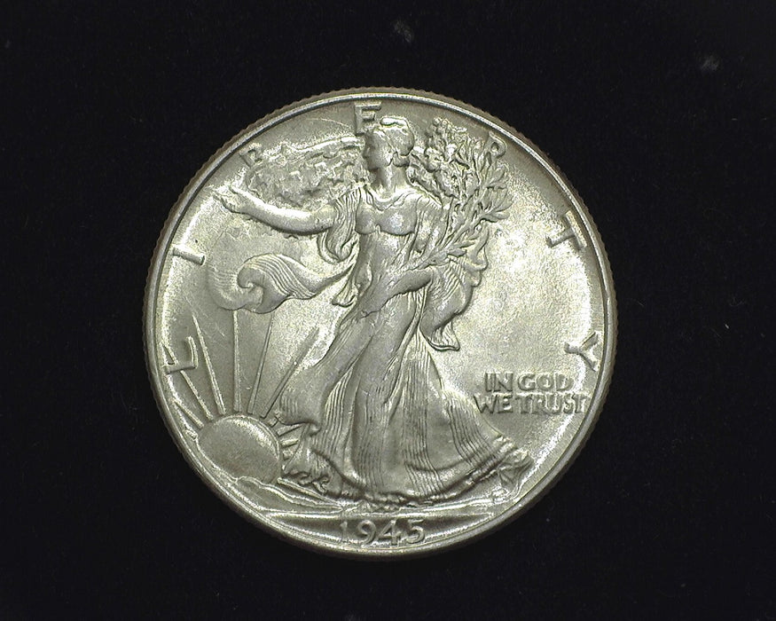 1945 Walking Liberty Half Dollar BU MS-64 - US Coin