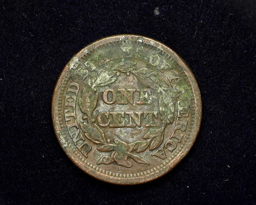 1846 Small date Large Cent Coronet F/VF Light corrosion - US Coin