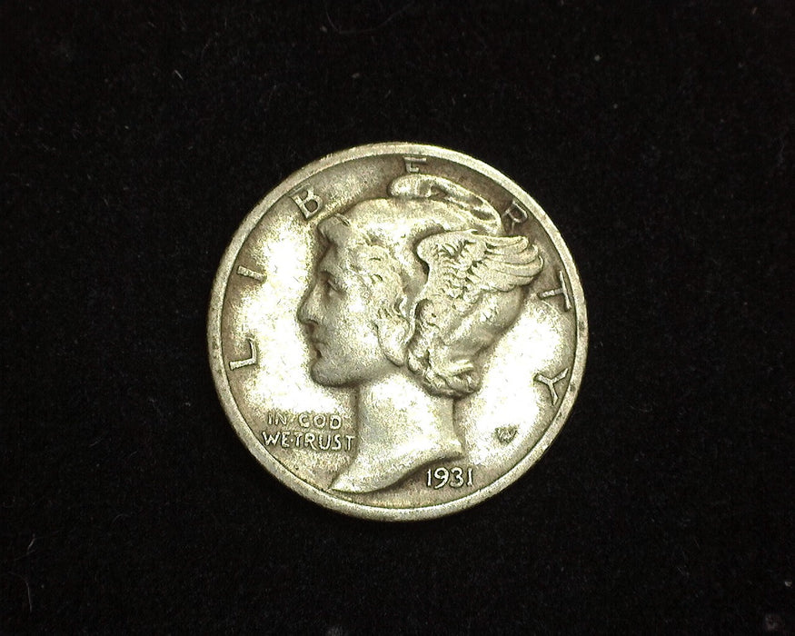 1931 D Mercury Dime F - US Coin