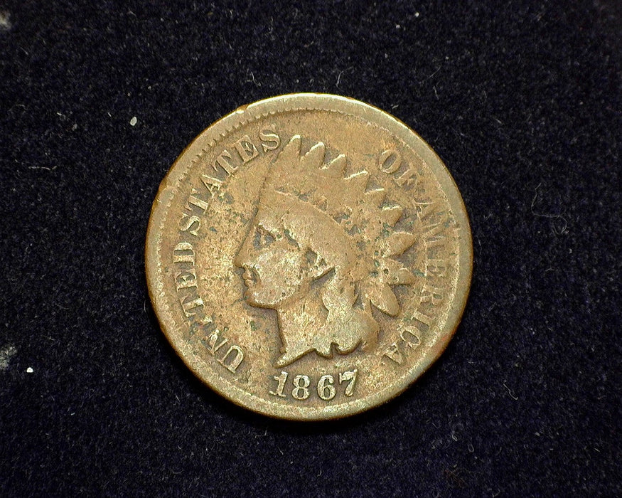 1867 Indian Head Penny/Cent G - US Coin