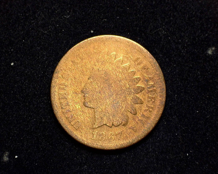 1867 Indian Head Penny/Cent G - US Coin