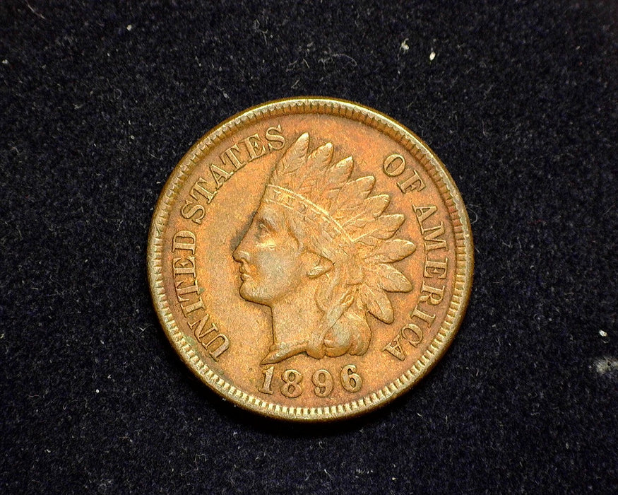 1896 Indian Head Penny/Cent XF - US Coin