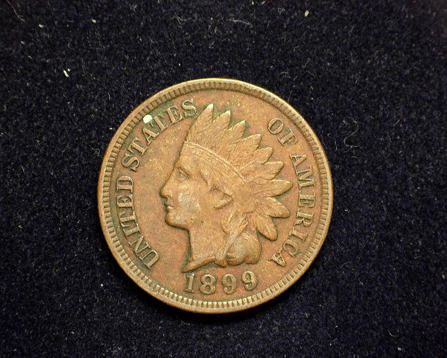 1899 Indian Head Penny/Cent XF - US Coin