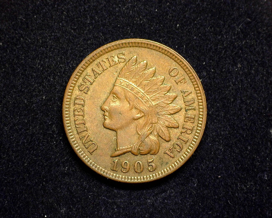 1905 Indian Head Penny/Cent XF - US Coin