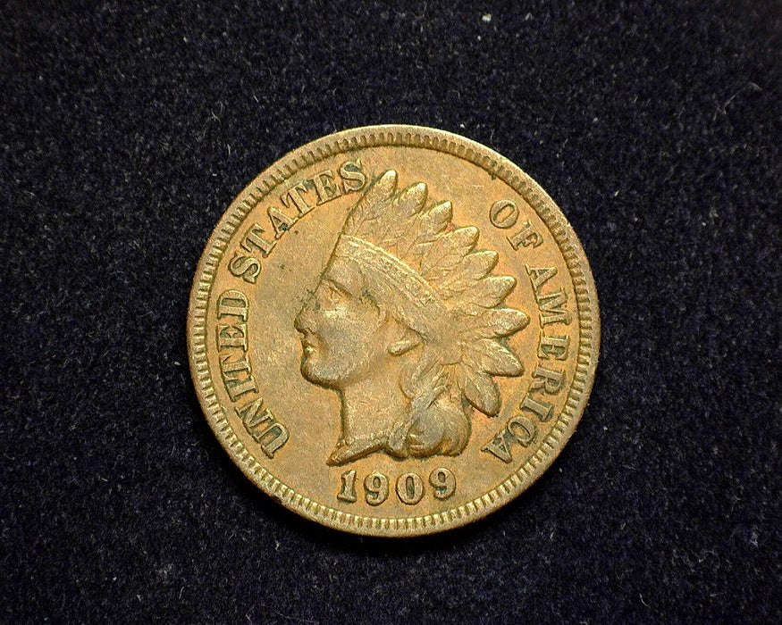 1909 Indian Head Penny/Cent VF/XF - US Coin