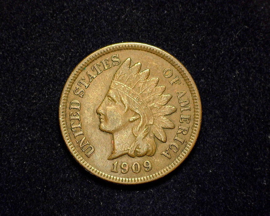 1909 Indian Head Penny/Cent VF/XF - US Coin