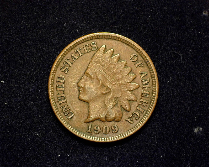 1909 Indian Head Penny/Cent VF/XF - US Coin