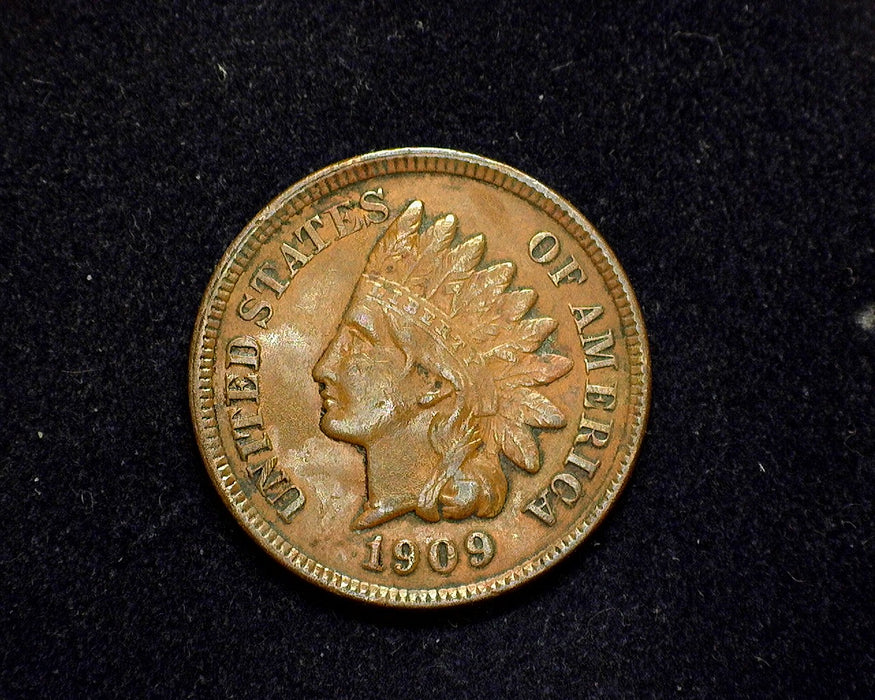 1909 Indian Head Penny/Cent VF/XF - US Coin