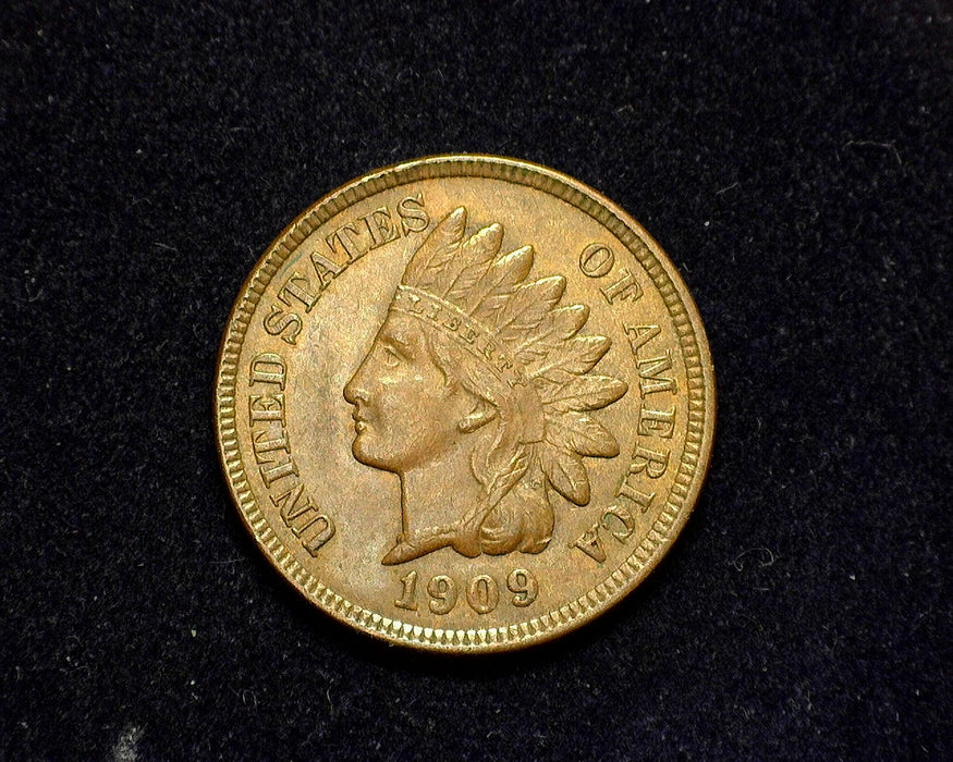 1909 Indian Head Penny/Cent XF - US Coin