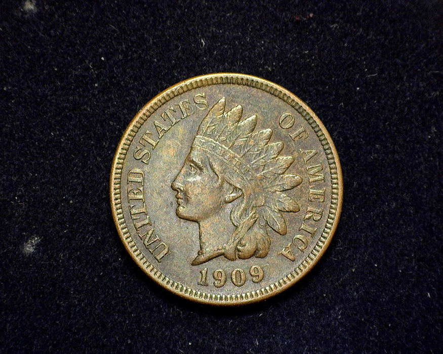 1909 Indian Head Penny/Cent XF - US Coin