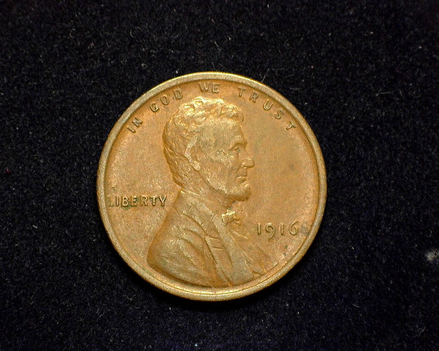 1916 Lincoln Wheat Penny/Cent XF - US Coin