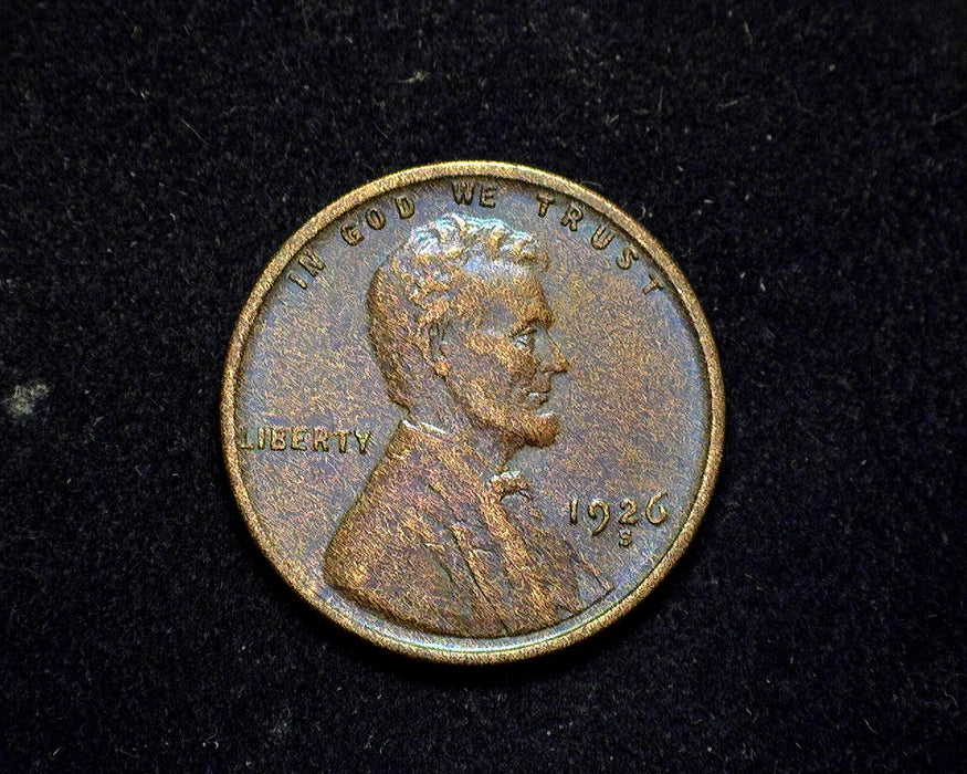 1926 S Lincoln Wheat Penny/Cent XF - US Coin