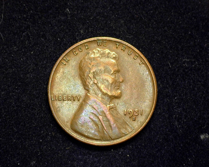 1931 S Lincoln Wheat Penny/Cent VF/XF - US Coin