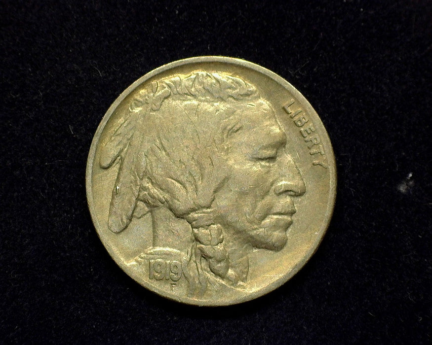 1919 Buffalo Nickel F - US Coin