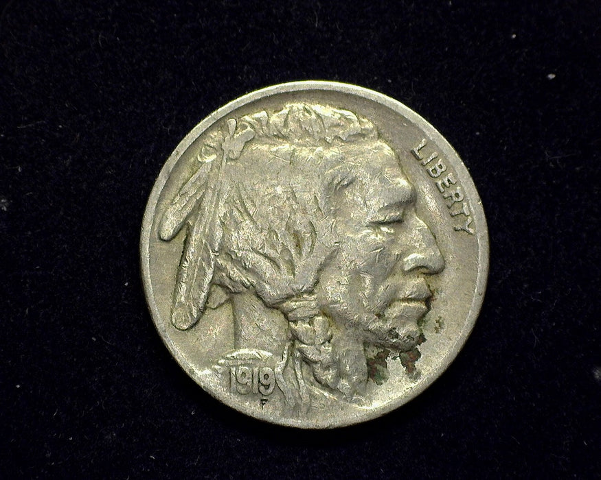 1919 Buffalo Nickel F - US Coin