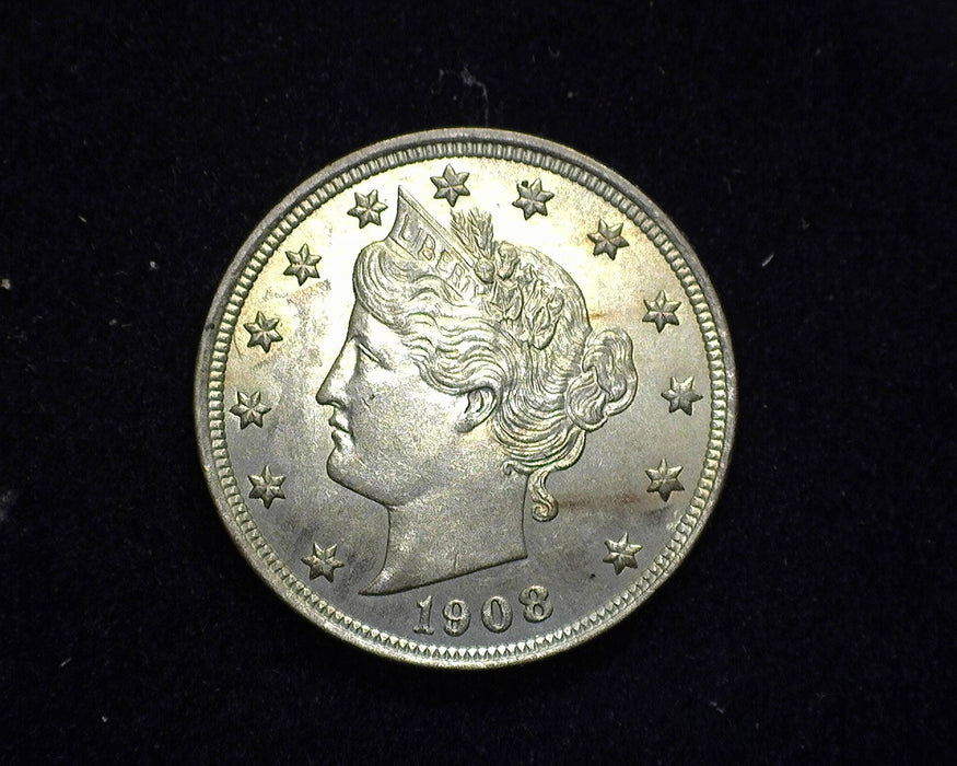 1908 Liberty Head Nickel BU - US Coin