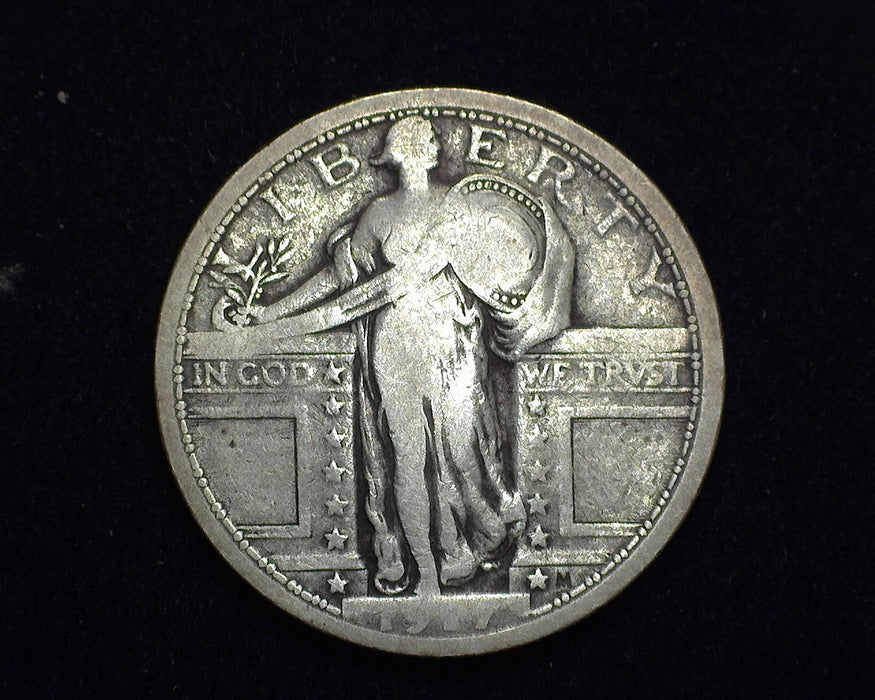 1917 Type 1 Standing Liberty Quarter VG - US Coin